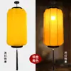 Decorações Criativas de Lanterna Vermelha de Melão de Inverno Penduradas para Áreas Cênicas Externas e Ruas, Lanternas de Tecido Pintadas à Mão em Novo Estilo Chinês, Decorações de Casa de Chá em Estilo Antigo
