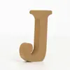 Ornatos de Letras e Números Ingleses de Madeira Atacado Artesanato de Madeira Letras DIY Decoração Criativa Venda Direta da Fábrica