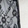 Guantes de encaje elástico de fábrica guantes de medio dedo para el sol de verano accesorios de ropa de encaje guantes