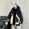 Ropa para niños para niño, chaqueta de otoño 2026 modelo nuevo, estilo primavera y otoño, cortavientos desmontable tres en uno de otoño para niños medianos y grandes