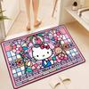 Yugui Dog Carpet Sanrio Floor Mat Cartoon Technology Cloth Floor Mat Banheiro Absorvente de Água Tapete de Pé de Secagem Rápida Tapete de Banheiro