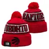 Chapéus de Tricô para Time de Basquete Mais Vendidos no Atacado, Chapéus de Tricô Unisex para Casal Raptors Bulls, Disponíveis para Dropshipping em Conjuntos de Dez, Versátil