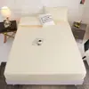 Seleção premium de capas de cama para hotéis, marca Simmons, universal para todas as estações, uso doméstico, conjunto branco de cobertura total, protetor de colchão impermeável, atacado