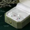 Pendientes de Plata de Ley S925 con Perlas de Agua Dulce en Forma de Tulipán para Mujer Retro Francés Lujo Accesible Pendientes Sencillos Dulces de Nicho Venta al por Mayor