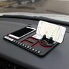 Alfombrilla Antideslizante para Teléfono Móvil para Interior de Coche, Alfombrilla de Almacenamiento para Consola Central de Coche, Suministros Decorativos, Artefactos Esenciales