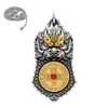 Kaiyuan Tongbao Bestia Devoradora de Oro Patrón de Bestia Auspiciosa Colgante Collar Bagua Armadura Llavero Adorno