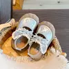 Zapatos Mary Jane para Niñas Otoño Nuevo Dibujos Animados Gatito Suela Suave Zapatos de Princesa para Niños y Niñas de 3 a 6 Años Zapatos de Cuero para Niñas