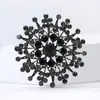 Broche de girassol de liga de alta qualidade com strass, broche de temperamento, versátil, popular, joias para lapela de roupas femininas
