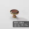 Alça de latão Novo estilo antigo chinês porta de armário guarda-roupa sapateira móveis estilo minimalista francês nogueira alça longa