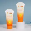 Envase de Tubo Suave de Plástico de 180 ml para Protector Solar, Loción Corporal, Crema Facial, Crema de Manos, Loción Corporal, Limpiador Facial, Etc.. Tubo Blando de PE
