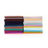 Mantel rectangular de plástico desechable de color sólido 4 manteles de seda gruesa de color sólido impermeables