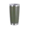 Copo de carro Amazon transfronteiriço de 20 oz, duplo vácuo, aço inoxidável 304, isolamento térmico, copo de gelo para carro, atacado
