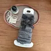 Meias Largas de Xadrez com Laço Outono/Inverno Estilo Coreano Ins para Meninas Coberturas de Perna de Tricô Aquecedores de Panturrilha de Caxemira Aquecedores de Perna Largos