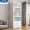 Estantería de pie para uso doméstico, estantería de libros multicapa, mueble de almacenamiento para sala de estar, estantería de rejilla de pared, mueble de almacenamiento