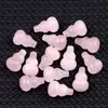2158-Ágata Cristalina 20 mm No Poroso Calabaza Pequeña Cuentas Sueltas Colgante de Calabaza Pequeña Tejido DIY Accesorios para Joyería Venta al por Mayor