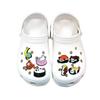 Sapatos novos da caverna acessórios do sapato do sapato da flor da flor fivela bonito dos desenhos animados sushi coelho panda DIY decoração do sapato fivela da flor