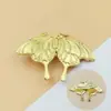 Nuevos accesorios de aleación de flor de loto y mariposa, gota de aceite, material para horquilla de pelo antigua, accesorios para el cabello, accesorios para tocado, ahora aprobado