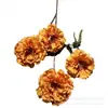 Nova flor de hibisco e peônia com 4 cabeças flor artificial fileira de flores de casamento decoração de casa fundo para fotografia