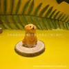 Colgante de Perro Golden Retriever de Dibujos Animados, Adorno de Talla en Madera de Animal Pequeño Tallado a Mano, Artesanía Creativa Realista Transfronteriza al por Mayor