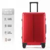 Nuevo Modelo 2026 Maleta de Equipaje de Aleación de Aluminio-Magnesio de 20 pulgadas con Ruedas para Mujeres y Hombres, Maleta de Viaje Engrosada de 24 pulgadas para Estudiantes