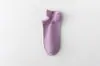 Calcetines Mujer Verano Delgados Color Sólido Calcetines Cortos Algodón Peinado Boca Baja Antideslizantes Talón Calcetines Tipo Barco Mujer Desodorantes Absorbentes de Sudor Calcetines Invisibles