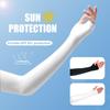 Mangas de Seda de Hielo, Mangas de Verano para Exteriores Anti-UV para Trabajo, Holgadas, Transpirables, Mangas de Hielo con Protección Solar para Hombres y Mujeres