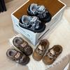 Pantuflas de Algodón con Dibujos de Gatos Lindos Nanbowan para Mujer para Usar Afuera en Invierno Cálidas Forradas de Felpa Talón de Bolsa Antideslizante Pantuflas de Algodón