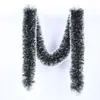 Decoraciones Navideñas Guirnalda de Espumillón Accesorios para Árbol de Navidad Decoración Guirnalda Luces Espumillón 2m de Largo 9cm de Ancho