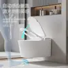 Nuevo modelo de inodoro inteligente suspendido para uso doméstico, totalmente automático con aromaterapia, tamaño pequeño, inodoro de pared con pared de burbujas