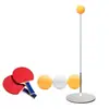 Treinador de Tênis de Mesa Boneco Instável Fixo Autotreinamento Casa Pessoa Preguiçosa Dispositivo de Treinamento Duplo para Mãos Dispositivo de Autotreinamento Individual