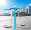 Nuevo equipo de fitness al aire libre de estándar nacional artículos deportivos al aire libre plaza del parque comunitario barra horizontal escalera máquina para caminar