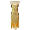 El Vestido de Noche Gatsby Más Popular de Amazon para Tallas Grandes Estilo Retro de los Años 20 con Lentejuelas y Borlas