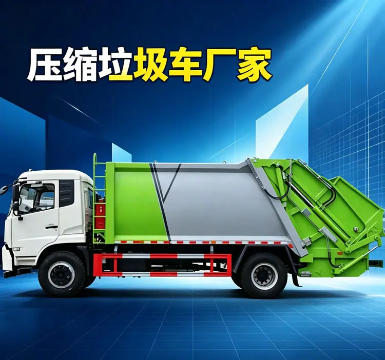 东风专底20吨垃圾压缩车6吨垃圾转运车质量好无泄漏