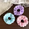 Scrunchie de Pliegues de Alta Gama de Nuevo Estilo de Primavera para Niños, Goma Elástica para el Cabello