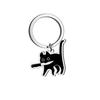 Joyería de Acero Inoxidable Transfronteriza Creativa Cuchillo Etiqueta de Gato Llavero Personalizado Moda Dibujos Animados Collar Colgante Gatito