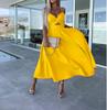 Vestido de viajero informal con temperamento de nueva moda 2023 para mujeres europeas y americanas de Amazon Independent Station