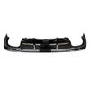 Adequado para Audi A4S linha preto brilhante S4 estilo lábio traseiro 2020 2021 2022
