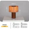 Lámpara de mesa recargable portátil de lujo Bulgari con ambiente de piedra para dormitorio, estudio, hotel, bar, mesita de noche, escritorio, creativa y versátil