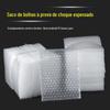 E-Commerce À Prova de Choque Saco Bolha Transparente Saco Bolha Espessado Logística Embalagem Expressa Saco Filme Bolha Camada Dupla Material de Embalagem
