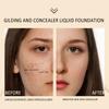 EELHOE Base de Maquillaje Líquida Corrector Impermeable a Prueba de Sudor Maquillaje Corrector Natural Control de Grasa Oculta Poros Iluminador Duradero
