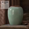 Jingdezhen Florero Cerámico Estilo Chino Nuevo Adornos Clásicos de Celadón Sala de Estar Arreglo Floral Hidropónico Adornos para Sala de Estar del Hogar