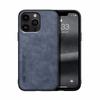 Adecuado para iPhone 16 Pro Max Funda Magnética para Teléfono de Cuero de Oveja Montada en Coche Apple 17 Tacto de Piel Cubierta Completa 13 Funda Protectora