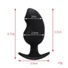 Xingwan Plug Anal de Silicone Sexy para Ponto G Massageador de Próstata Ajuste para Traseiro Plug Anal para Uso Externo Dilatador de Silicone