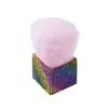 Pincel de Maquiagem com Pó Solto Novo Cintura Fina Single Cravejado de Diamante Pincel para Blush com Mancha Cravejada de Diamante Extra Grande Pincel de Manicure
