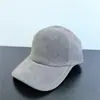 Pedido Coreano Gorra de Béisbol Lisa de Ante de Alta Calidad Versátil Deportiva Casual Unisex