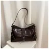2026 Nova Bolsa Tote Grande de Couro Macio Preto para o Dia a Dia Casual Bolsa Feminina Estilo Coreano Moda Ombro Transversal Bolsa Grande