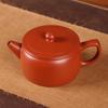 Tetera de Arcilla Púrpura Yixing, Hecha a Mano Pura, Diseño de Piel de Naranja, Tetera Hanwa, Portátil y Giratoria, Gran Capacidad, Tetera Fengming, Olla Doméstica para Preparar Té B8