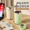 Transfronterizo Nuevo Producto Taza de Café Giratoria Eléctrica Taza Mezcladora Acero Inoxidable 316 Taza Mezcladora de Aspecto Elegante Modelo Nuevo Totalmente Automático