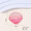 Gradiente Sonhador Glitter Fino Concha Pérola Série Oceano Acessórios de Resina Embelezamentos para Joias DIY Patches de Cola em Creme