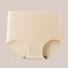 Ropa interior de algodón para mujer con entrepierna extendida antibacteriana de grafeno, cintura alta, abdomen, transpirable, talla grande, antibacteriana, sin costuras, nueva